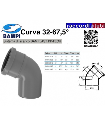 CURVA  A  INNESTO PP-H/MC...