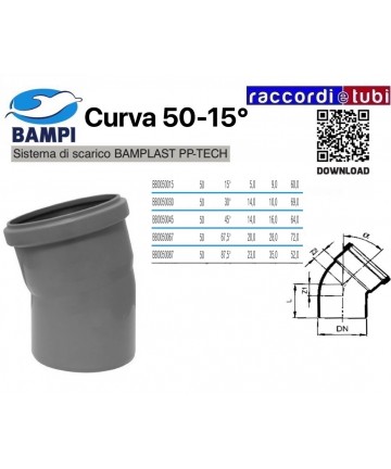 BIEGE A ANSCHLUSS PP-H/MC Ø...