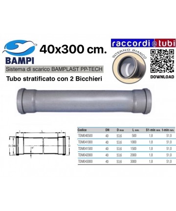 TUBO PP-TECH 2 BECHER...