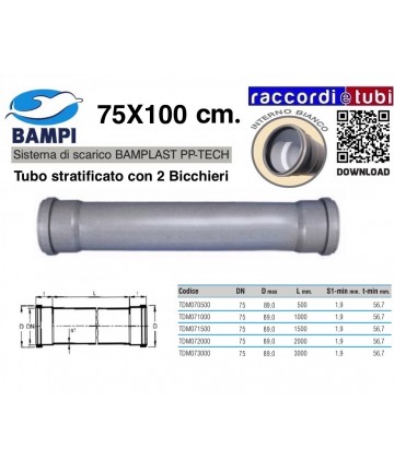 TUBO PP-TECH 2 BECHER...