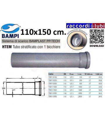 TUBO PP-TECH 1 BECHER...