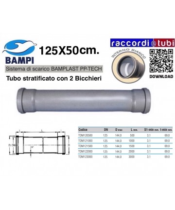 TUBO PP-TECH 2 GLÄSER...