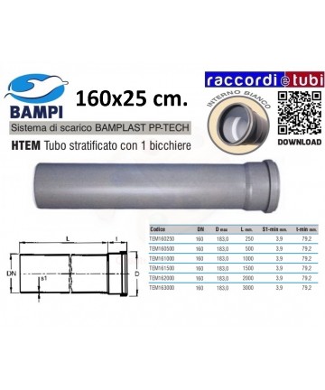 TUBO PP-TECH 1 BECHER...