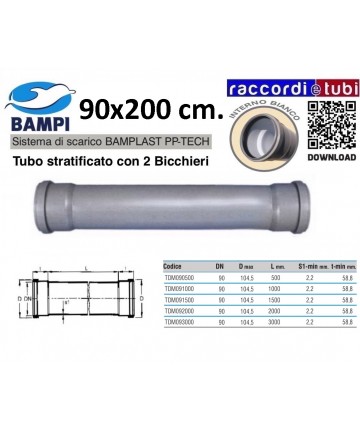 TUBO PP-TECH 2 BECHER...