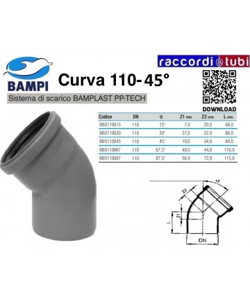 CURVA A INNESTO PP-H/MC...