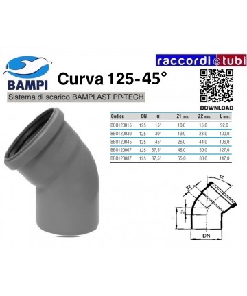 CURVA A INNESTO PP-H/MC...