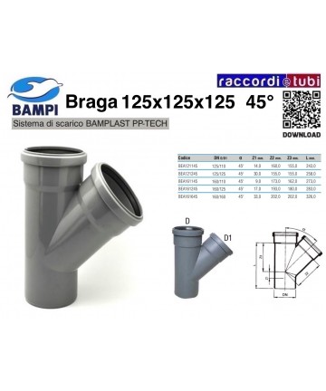 BRAGA MIT PP-H/MC-ANSCHLUSS...