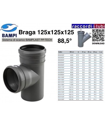 BRAGA MIT PP-H/MC ANSCHLUSS...