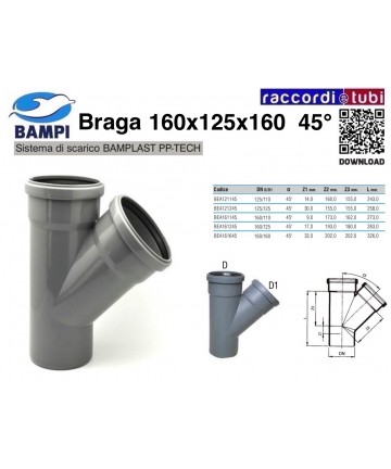 BRAGA MIT PP-H/MC ANSCHLUSS...