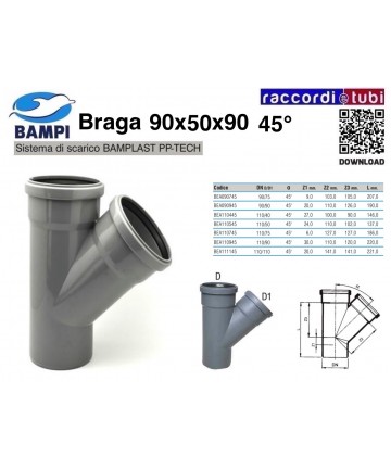 BRAGA MIT PP-H/MC ANSCHLUß,...