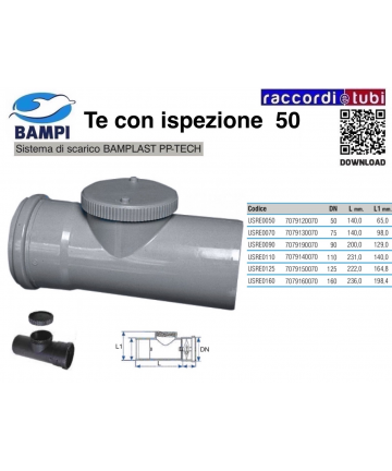 TE CON ISPEZIONE A INNESTO...