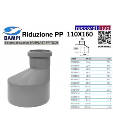 RIDUZIONE A INNESTO PP-H/MC...