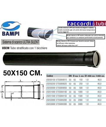 TUBO PP-ULTRA SILENT 1...