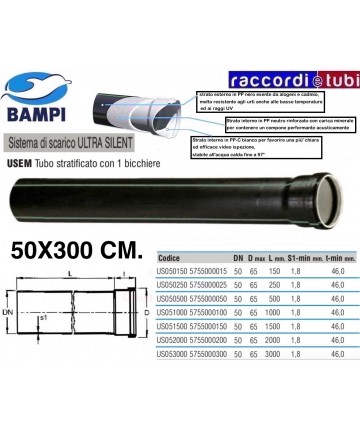 TUB ROHRE PP-ULTRA SILENT 1...