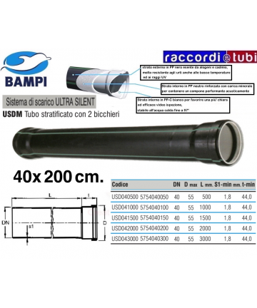 TUBO PP-ULTRA SILENT 2...