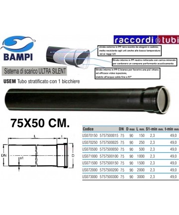 TUBO PP-ULTRA SILENT 1...