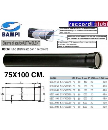 TUBO PP-ULTRA SILENT 1...