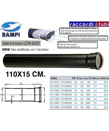 TUBO PP-ULTRA SILENT 1...