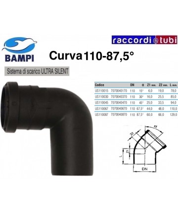 ULTRA SILENT BREMSE 110 90°