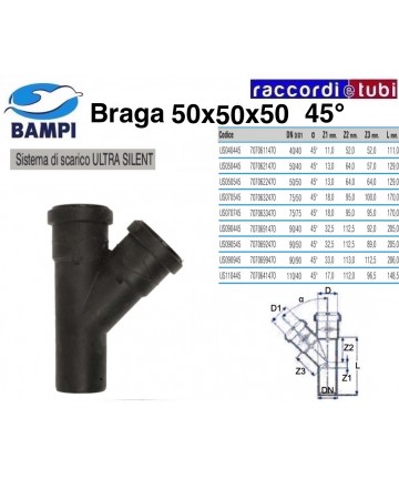 BRAGA MIT INNENVERBINDUNG...