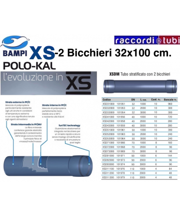 TUBO XS 101951 2 GLÄSER...