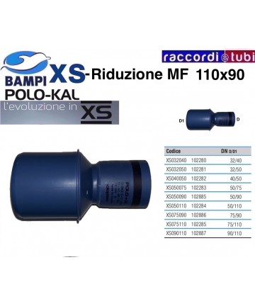 REDUCTION XS 102887 DN 90-110