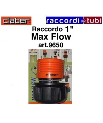 SCHNELLVERBINDUNG 1" MAX-FLOW