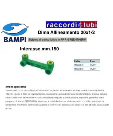 DIMA PP-R GREENTHERM mm.150...