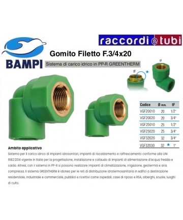 GOMITO PP-R GREENTHERM F...