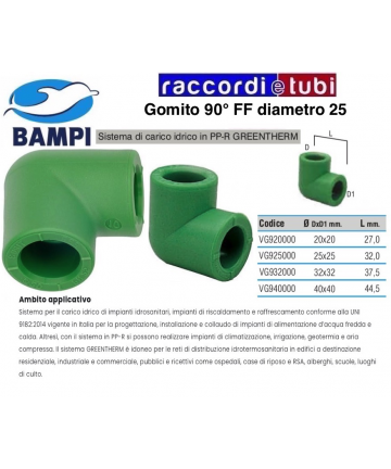 GELENK PP-R GREENTHERM FF...