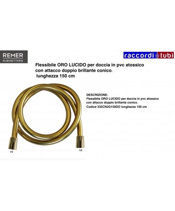 BEUGELROHR GLANZEND GOLD...