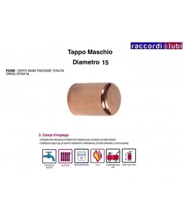 DRUCKSTOPFEN MESSING...