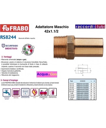 ADATTATORE MASCHIO IN...