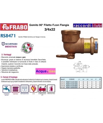 WEIBLICHE PRESSFITTING MIT...