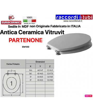 WC-SITZ ANTIK KERAMIK...