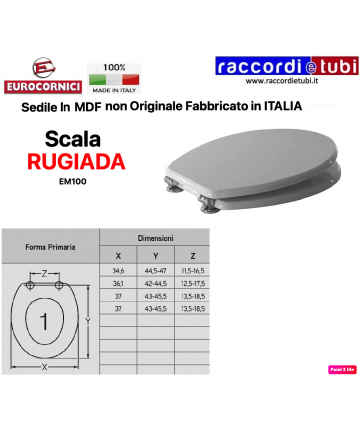 SEDILE PER WC SCALA EM100...