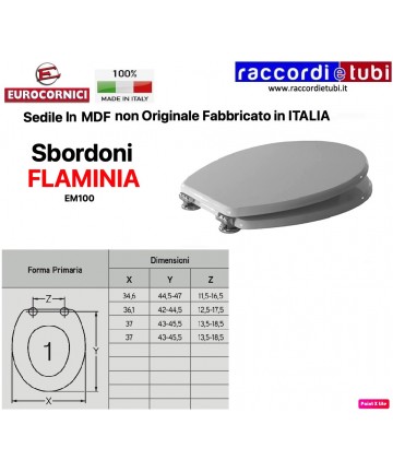 SEDILE PER WC SBORDONI...