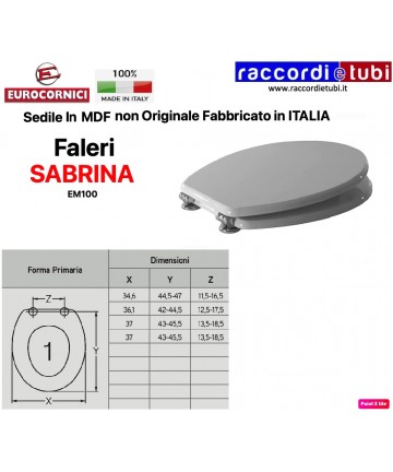 SEDILE PER WC FALERI EM100...