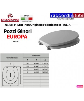 WC-SITZ POZZI GINORI EM100...