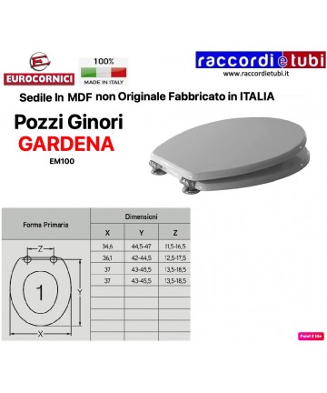 WC-SITZ POZZI GINORI EM100...