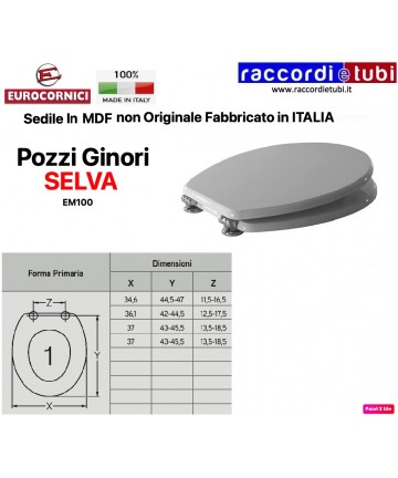 WC-SITZ POZZI GINORI EM100...