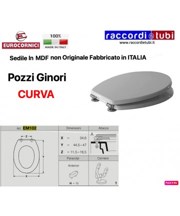 WC-SITZ POZZI GINORI KURVE...