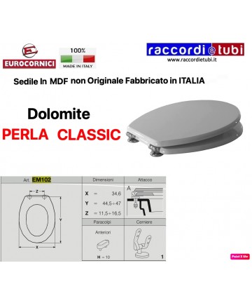 WC-Sitz Dolomite Perla...