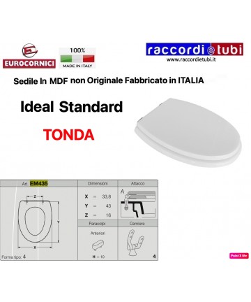 SEDILE EUROCORNICI IDEAL...