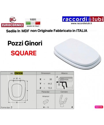 SITZ FÜR WV POZZI GINORI...