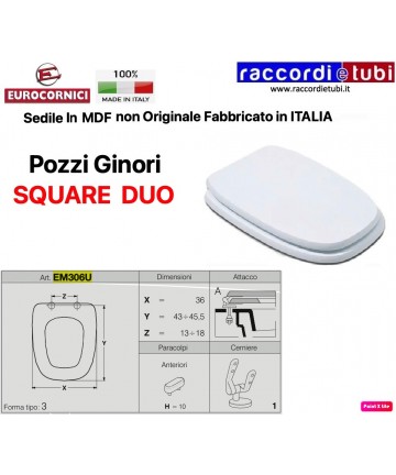 SEDILE PER WC POZZI GINORI...