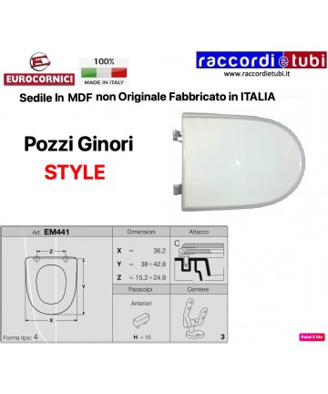 WC-SITZ POZZI GINORI STYLE...