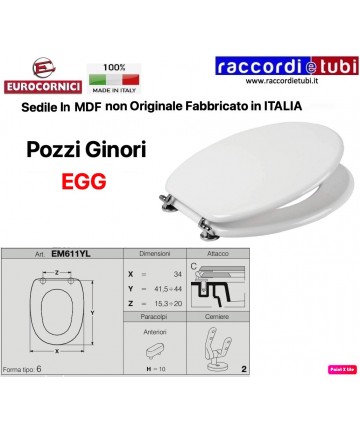 WC-SITZ POZZI GINORI EGG...