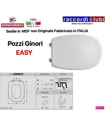 WC-SITZ POZZI GINORI EASY...