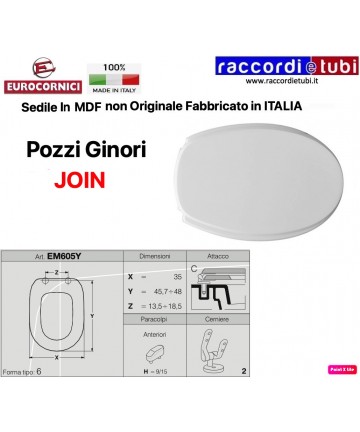 WC-Sitz POZZI GINORI JON...